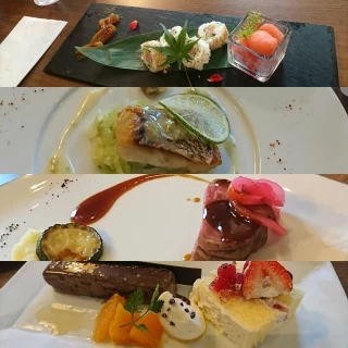 ブライズルームで出して貰えたお料理