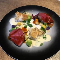大変美味しかった甘鯛とお肉