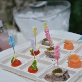 ウェルカムパーティでの軽食☆