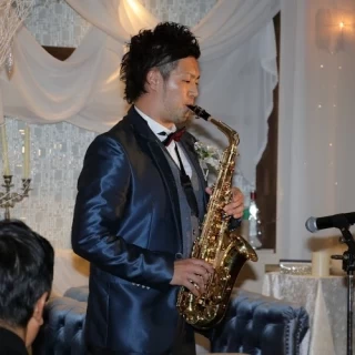 サックス演奏