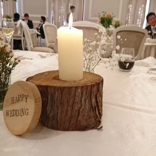 会場のテーブルコーディネートも素敵でした。