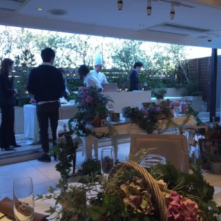 フランベの演出もあった。これはとてもよかった