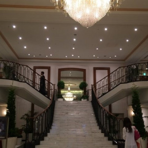ロビーの大階段|487338さんのホテル日航プリンセス京都の写真(555225)