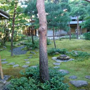 手入れの行き届いた日本庭園|487561さんの国指定重要文化財　一条恵観山荘の写真(551762)