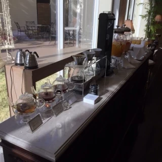 ゲストのためのドリンクコーナー