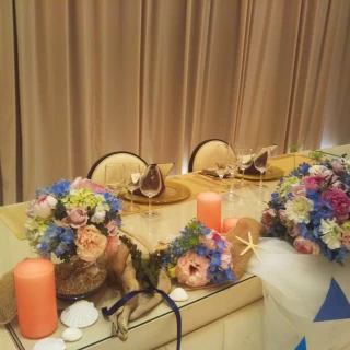 新郎新婦席