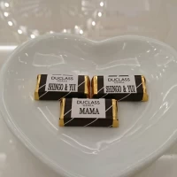 初回見学時に頂いたオリジナルチョコ