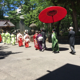 参進の様子