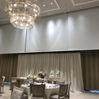 披露宴会場。