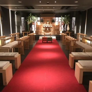 人前式、会場。