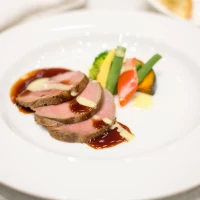 子牛のロースも非常に美味しかったです。