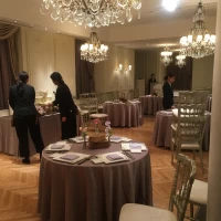 シャンデリアが綺麗です