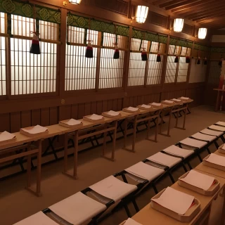 美しい神前式会場