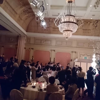 ホテルヨーロッパのレンブラントホールでのケーキ入刀！