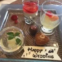 見学に行った際のデザート
