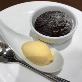 中まで温められていてチョコソースがトロトロでした