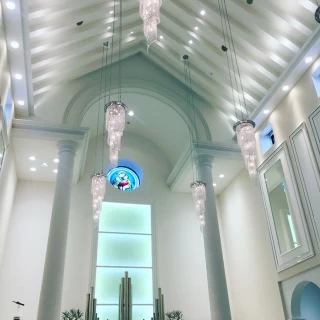 天井も高く、広々していました。