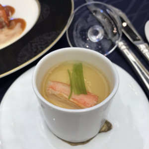 蟹の茶碗蒸し|488729さんのホテル ナゴヤキャッスル　ル ノーブルサロン シャンボールの写真(565611)