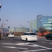 道路から見える外観