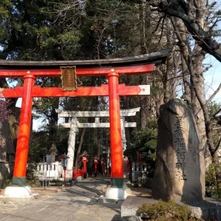 参道入口です