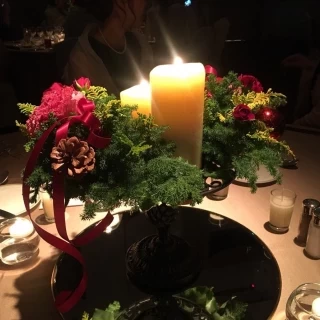 テーブル装花