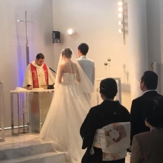 挙式の様子です！
