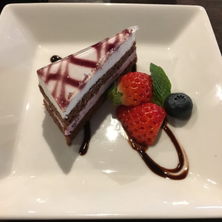 ケーキは普通でした。