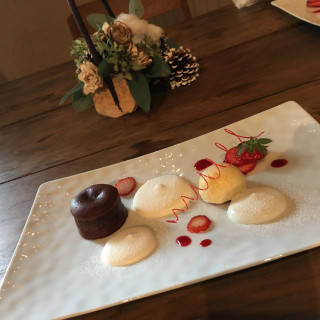 フォンダンショコラ、とてもとても美味しかったです！