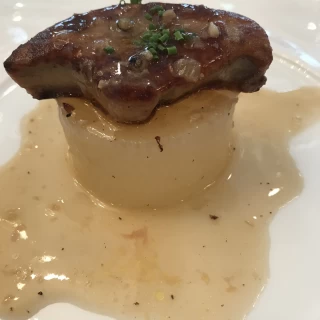 大根とフォアグラ