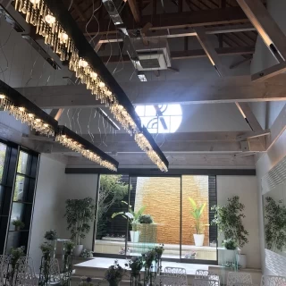 天井が高く見えました。ナチュラルなつくりです。