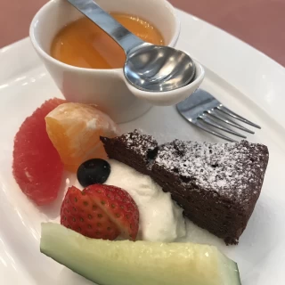 デザートの盛り合わせ