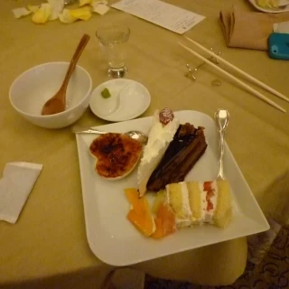スイーツの種類が豊富でした。