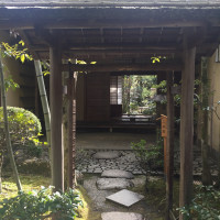 犬山ホテル内にある日本庭園、有楽園です