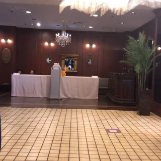 披露宴会場2の受付