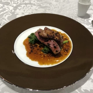 フォアグラと牛フィレ肉