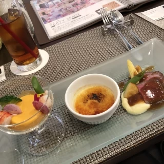 ワンプレートの料理を用意してくださいました。