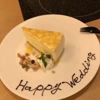 ケーキまで出していただきました。