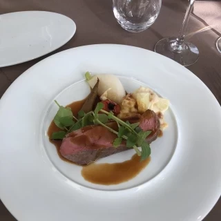 鴨肉です。美味しかったです。