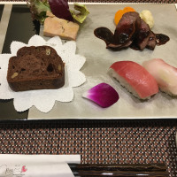 試食会はワンプレートで出てきました