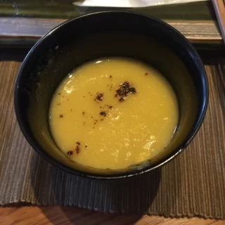 スープが温かくてとても美味しかった。