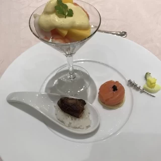 フォアグラご飯が美味しかったです