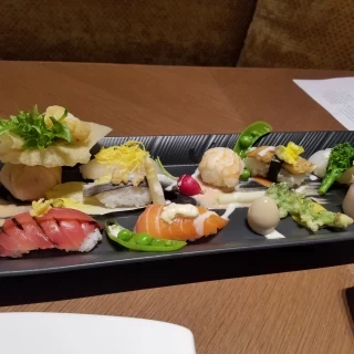 ブライダルフェアで試食した料理です