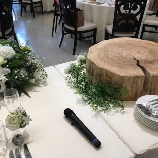 高砂のケーキを置くところが面白いです。