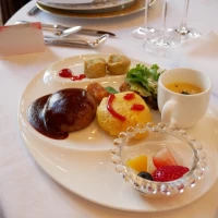 キッズメニューも美味しく食べてくれたそうです。