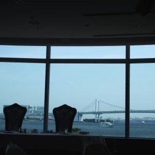 東京湾が一望できます