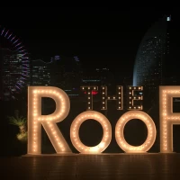 夜の屋上