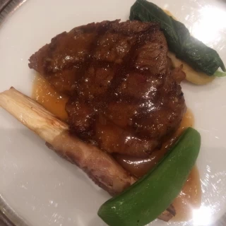 お肉も食べ応えがありました。