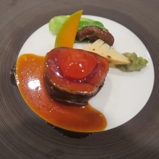 ゲストに大好評だったメイン料理