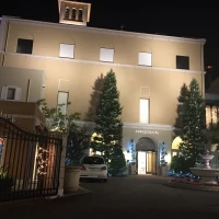 待合室、受付入り口