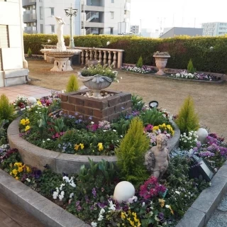 挙式後の写真はここで